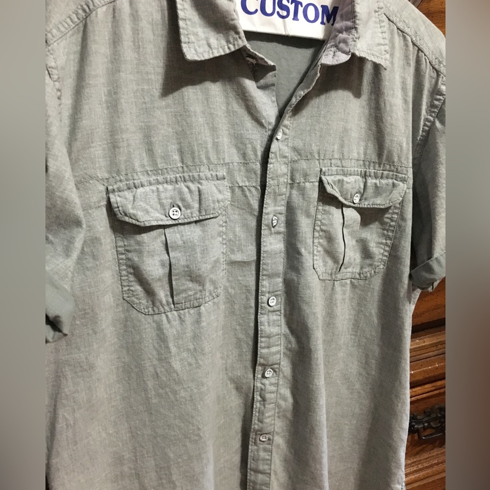 Mens grey  -p d & c - Shirt - Picture 7 of 13